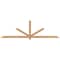 Ekena Millwork Kennewick Timber Gable Bracket, Western Red Cedar, 108"W x 31 1/2"H x 1 1/2"D x 3 1/2"F, 7/12 Pitch GBW108X31X0204KEN00SWR - alternate 1